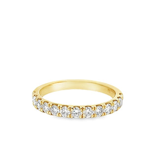 0.55ct Brilliant Cut Castelle Set Diamond Wedding Ring in 18ct Yellow Gold