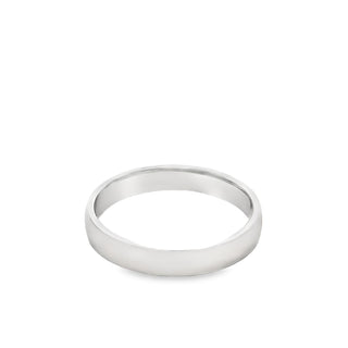 Platinum Gents 4mm Plain Wedding Ring