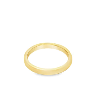 18ct Yellow Gold Ladies 2.5mm Plain Wedding Ring